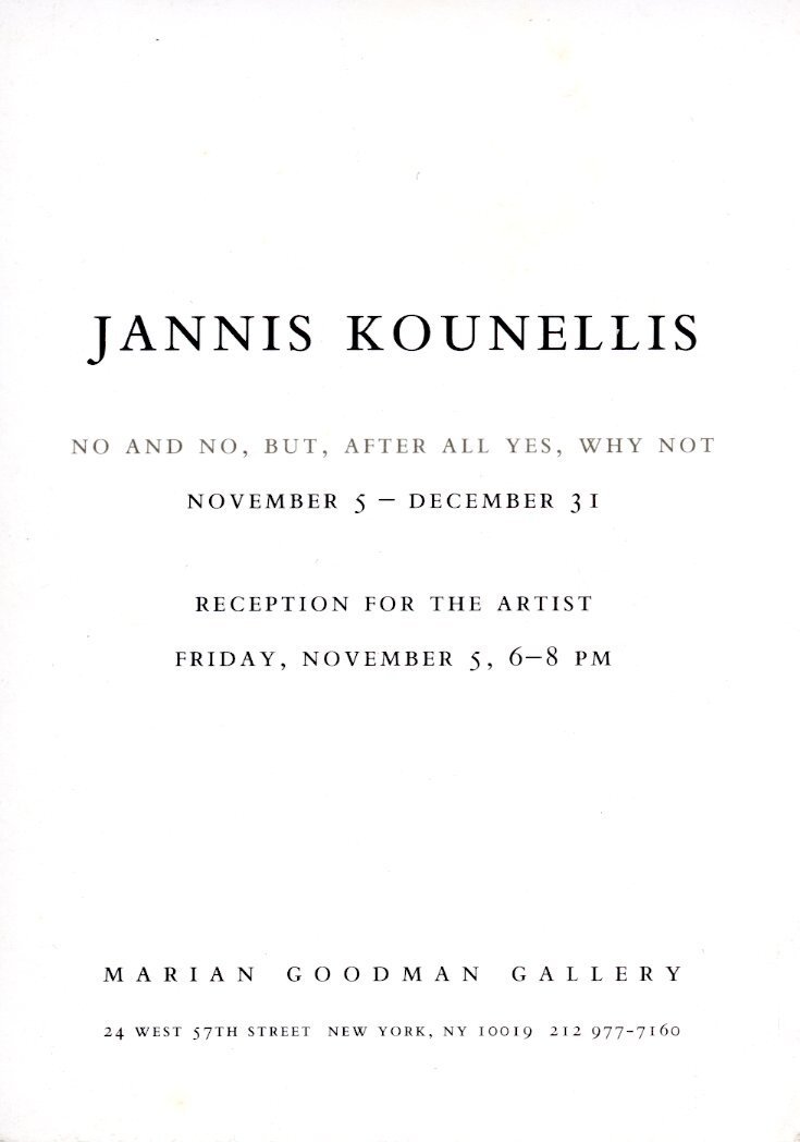 No and No, But, After All Yes, Why Not | Immagine principale