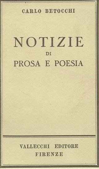 Notizie di prosa e poesia | Immagine principale
