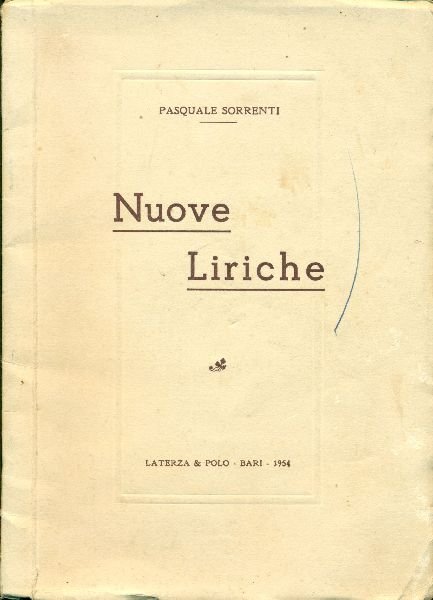 Nuove Liriche | Immagine principale