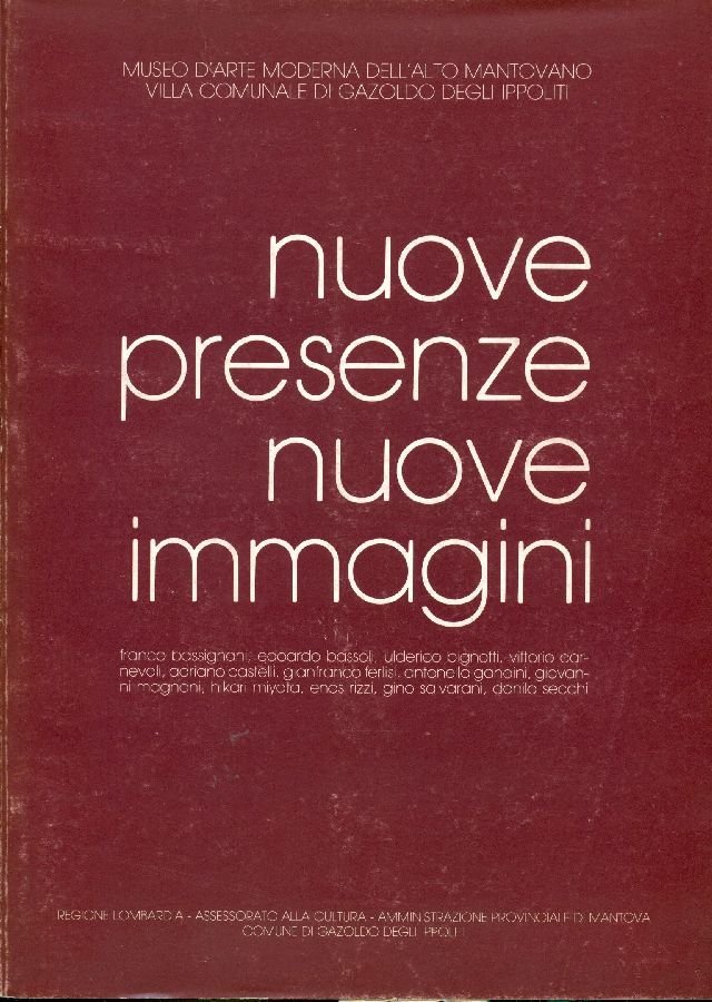 Nuove presenze Nuove immagini | Immagine principale