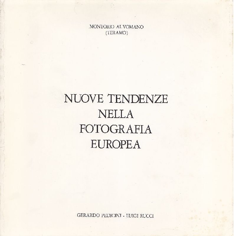 Nuove tendenze nella fotografia europea | Immagine principale