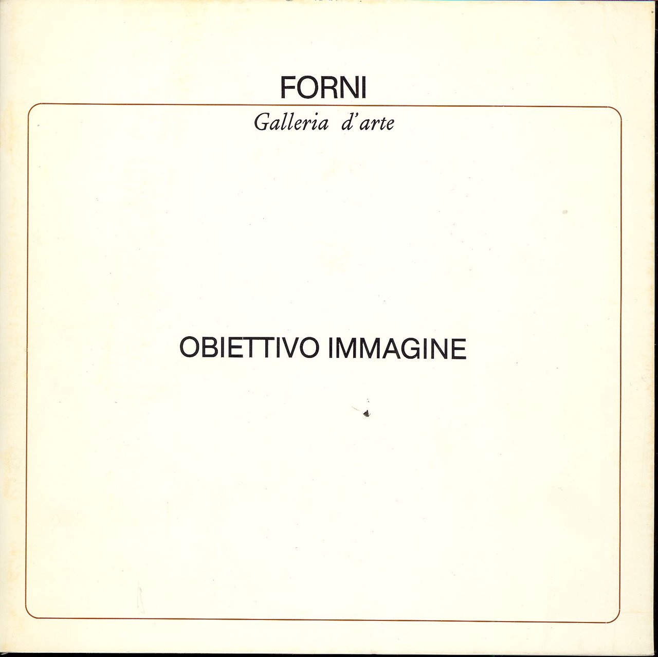 Obiettivo immagine | Immagine principale