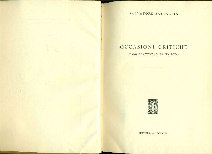 Occasioni critiche | Immagine principale