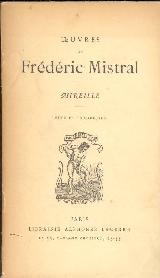 Oeuvres. Mireille | Immagine principale