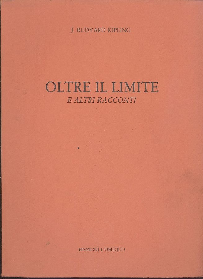 Oltre il limite e altri racconti | Immagine principale