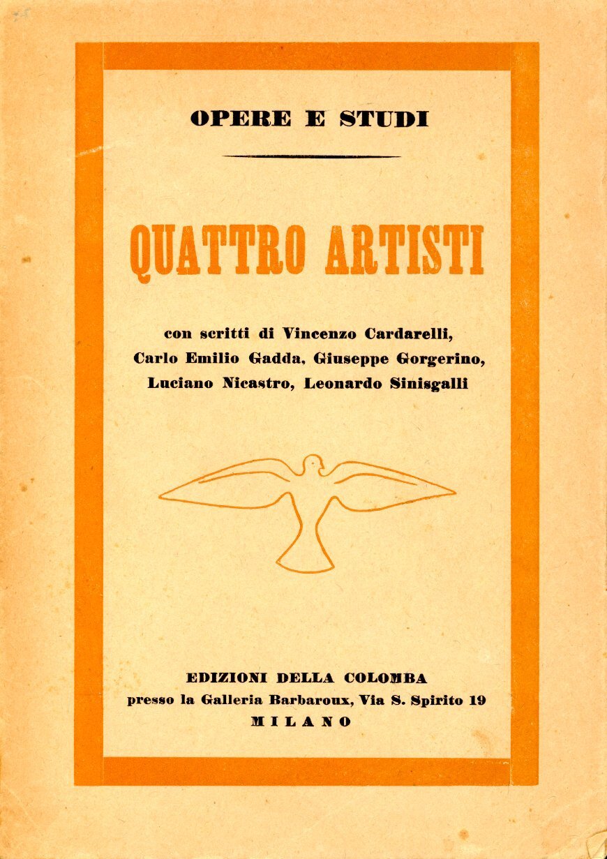 Opere e studi. Quattro artisti | Immagine principale