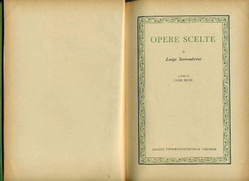 Opere scelte | Immagine principale