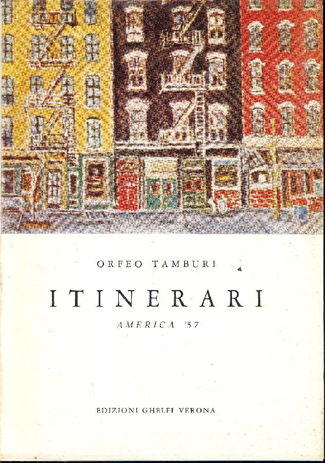 Orfeo Tamburi. Itinerari. America '57 | Immagine principale
