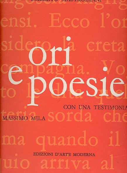 Ori e poesie | Immagine principale