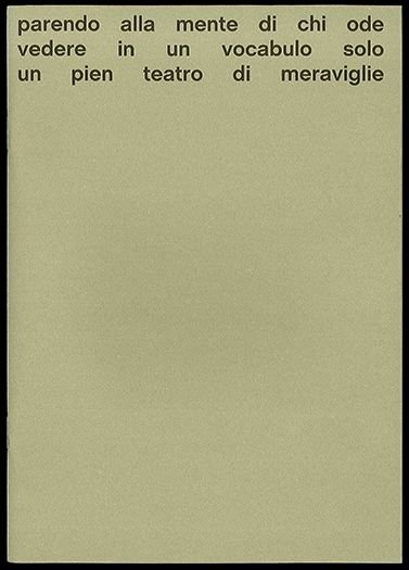 Parendo alla mente di chi ode vedere in un vocabulo … | Immagine principale