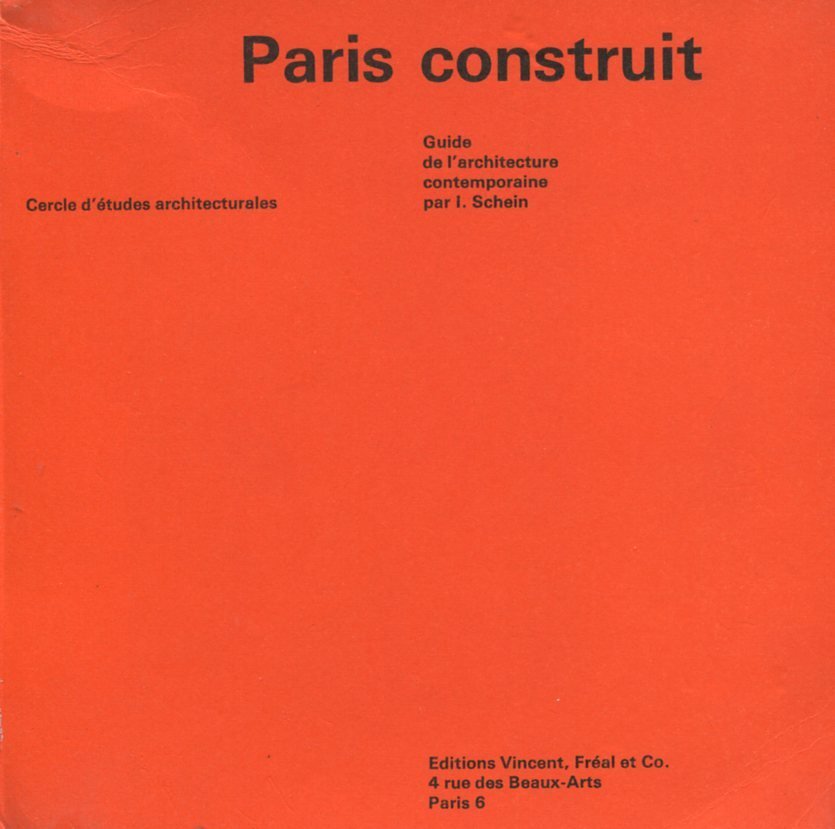 Paris construit. Guide de l'architecture contemporaine | Immagine principale