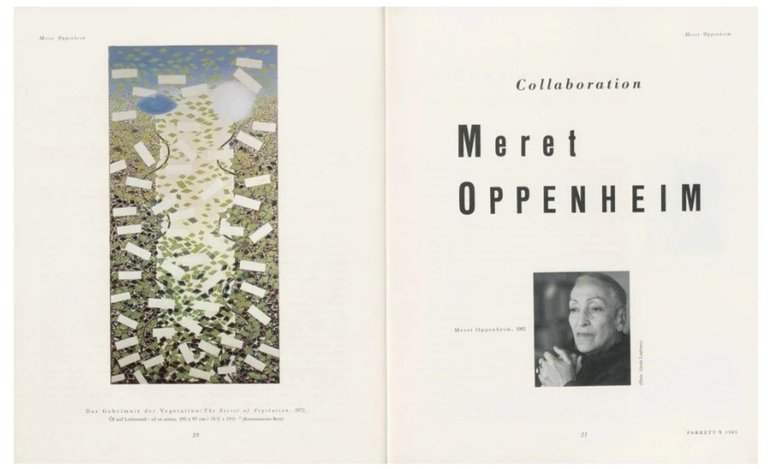 Parkett No. 4. Collaboration Meret Oppenheim | Immagine Gallery 2