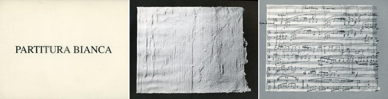 Partitura bianca | Immagine principale