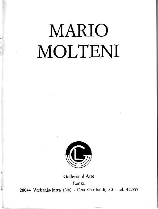 Personale di Mario Molteni scultore | Immagine principale