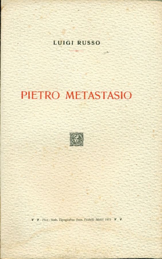 Pietro Metastasio | Immagine principale