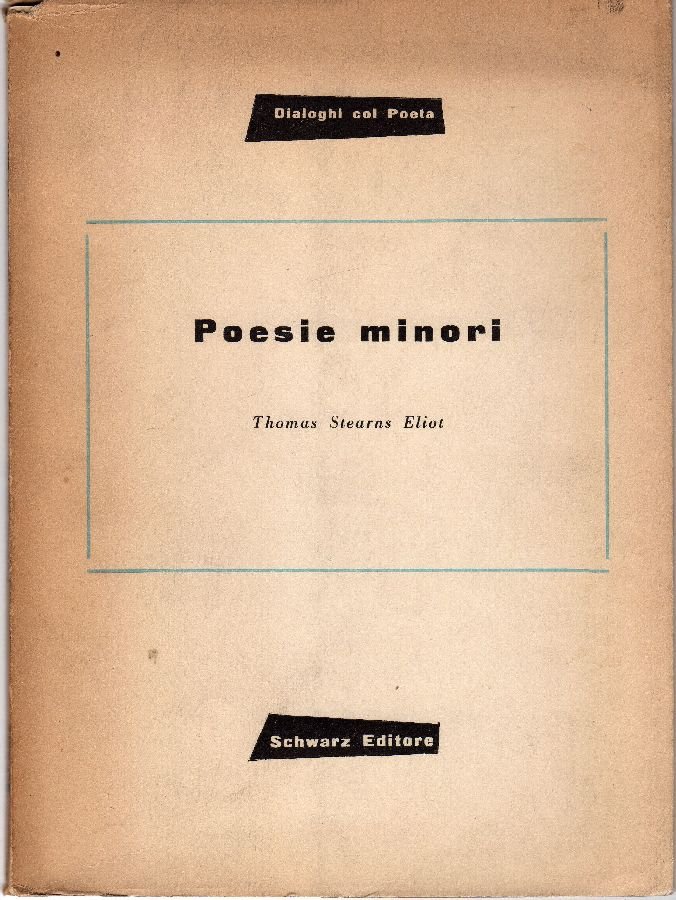 Poesie minori | Immagine principale