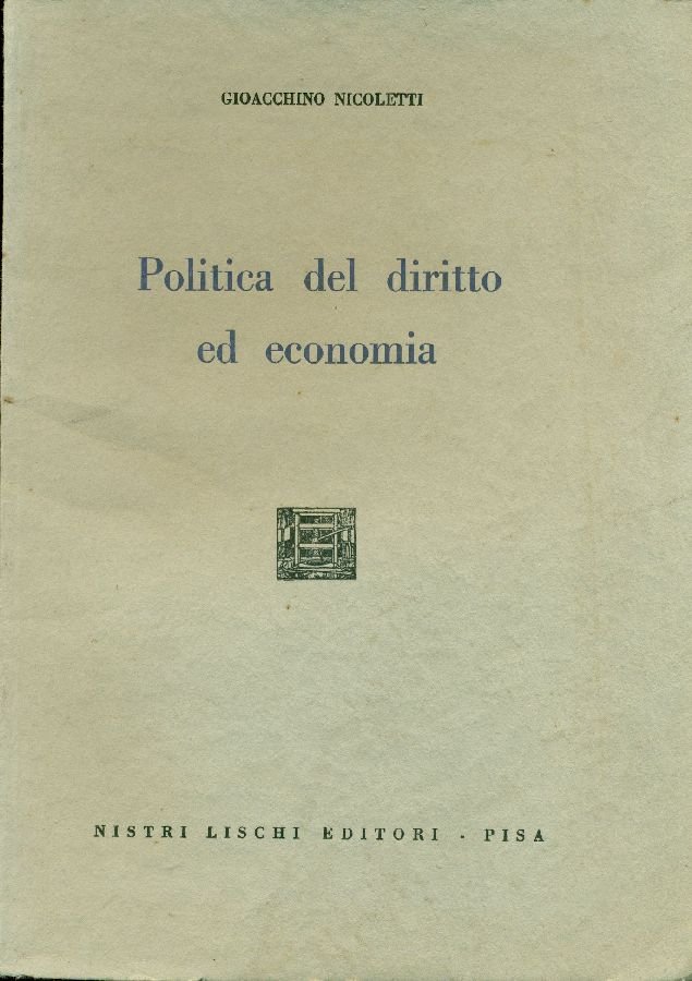 Politica del diritto ed economia | Immagine principale