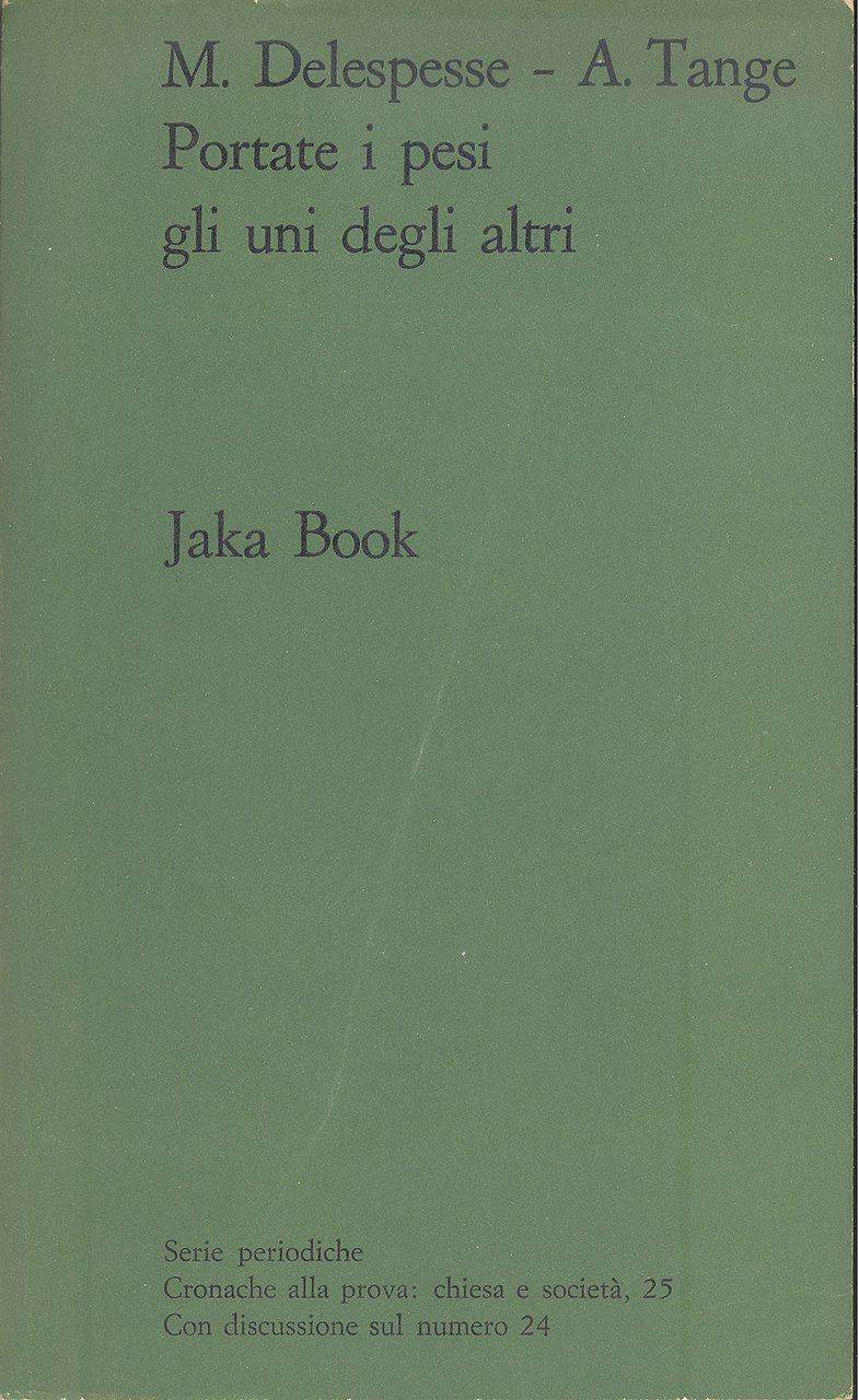 Portate i pesi gli uni degli altri | Immagine principale
