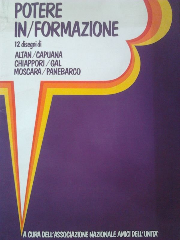 Potere In/formazione. 12 disegni di Altan Capuana Chiappori Gal Moscara … | Immagine principale