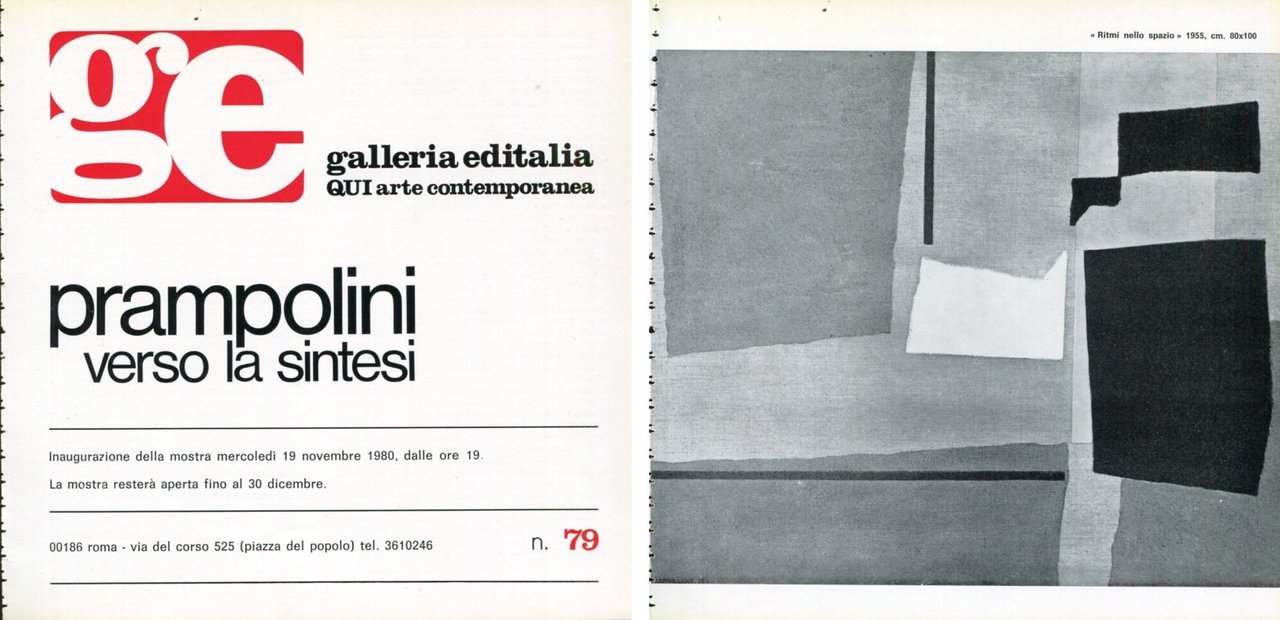 Prampolini verso la sintesi. Galleria Editalia 1980 | Immagine principale