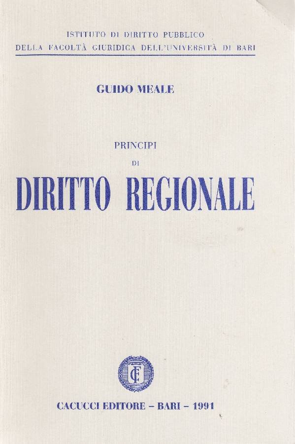 Principi di diritto regionale | Immagine principale