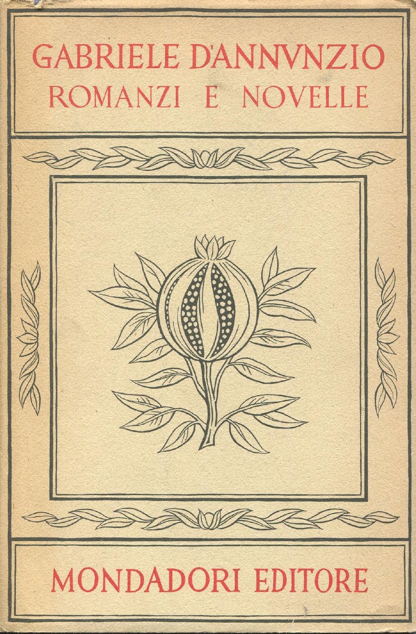 Prose di Romanzi. Volume II. Romanzi e novelle | Immagine principale