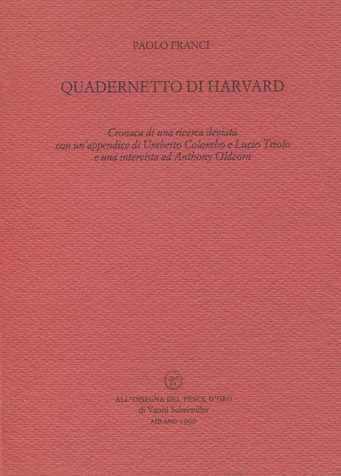 Quadernetto di Harvard | Immagine principale