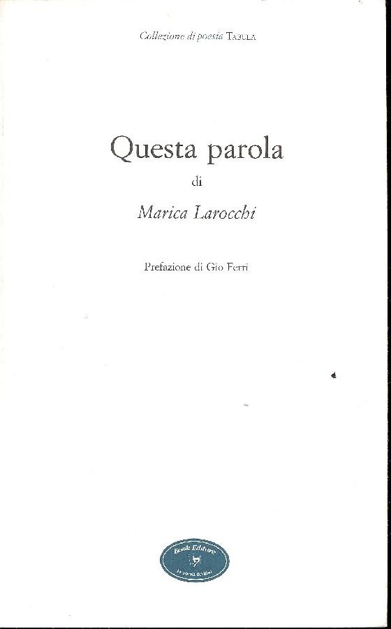 Questa parola | Immagine principale