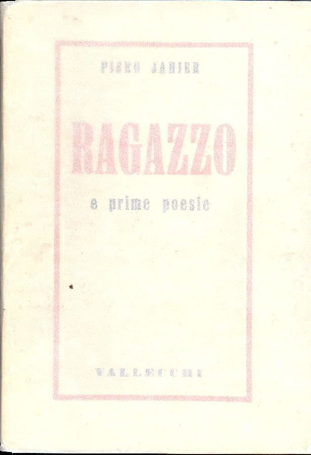 Ragazzo e prime poesie | Immagine principale