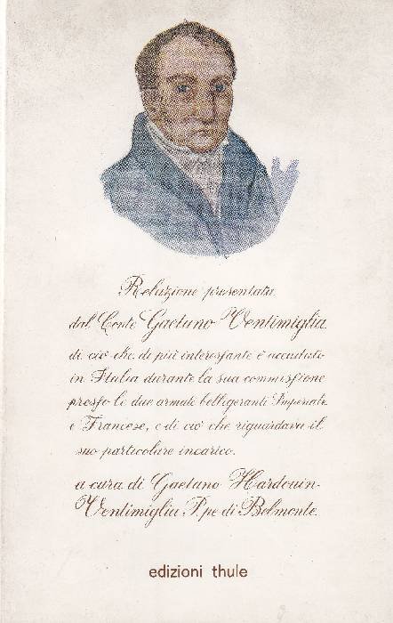 Relazione presentata dal Conte Gaetano Ventimiglia di ciò che di … | Immagine principale