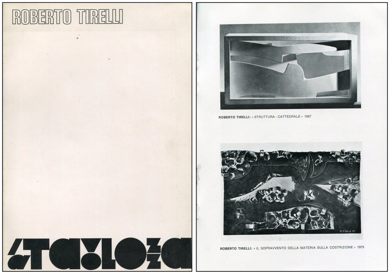 Roberto Tirelli. Galleria d'Arte La Tavolozza 1975 | Immagine principale