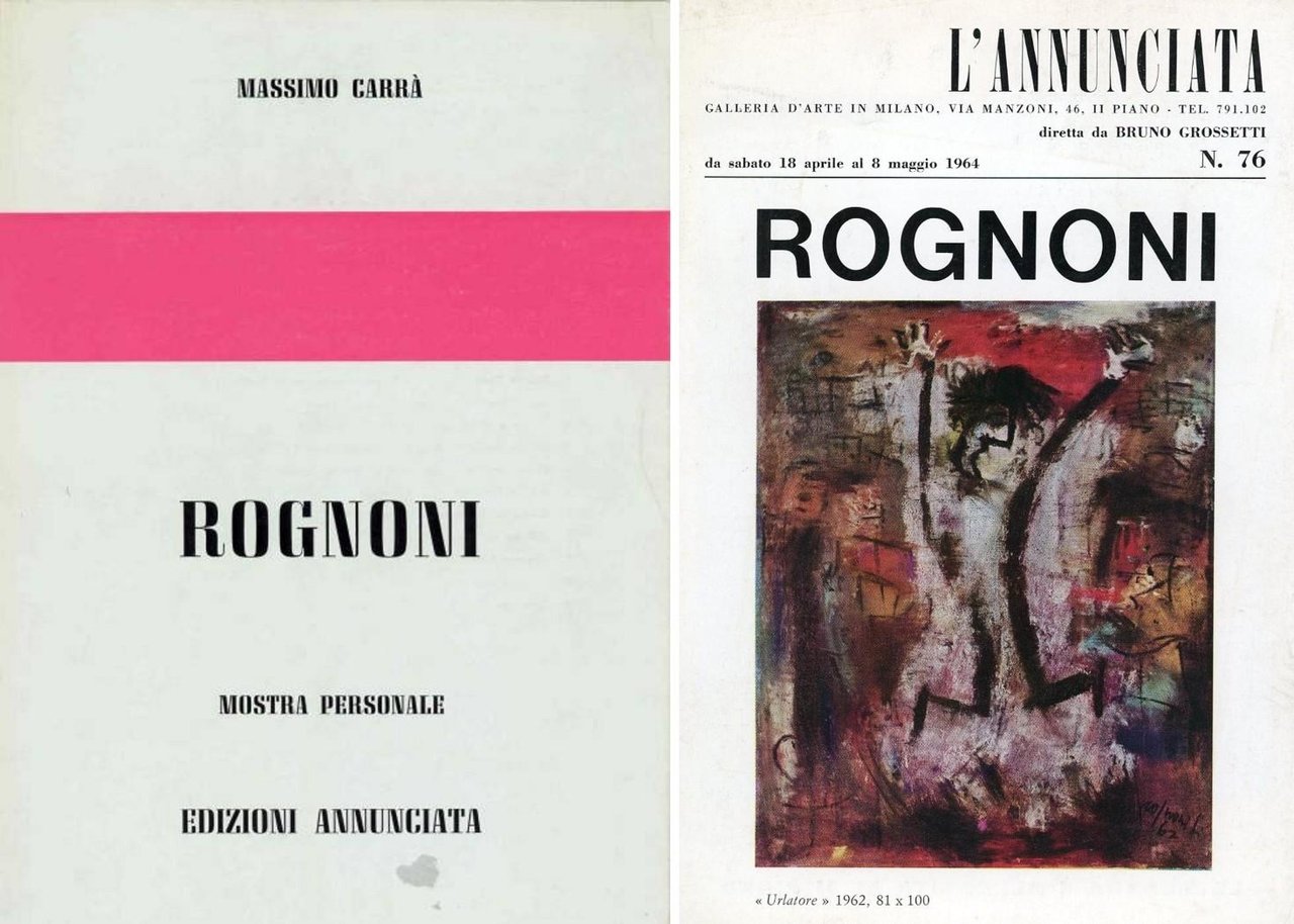 Rognoni. Mostra personale | Immagine principale