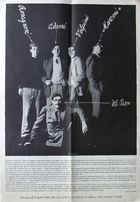 Romagnoni Adami Volpini Del Pezzo. Galleria Profili di Milano, aprile … | Immagine principale