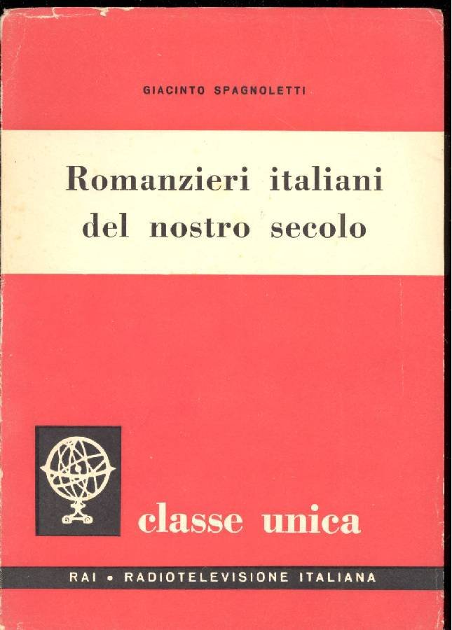 Romanzieri italiani del nostro secolo | Immagine principale