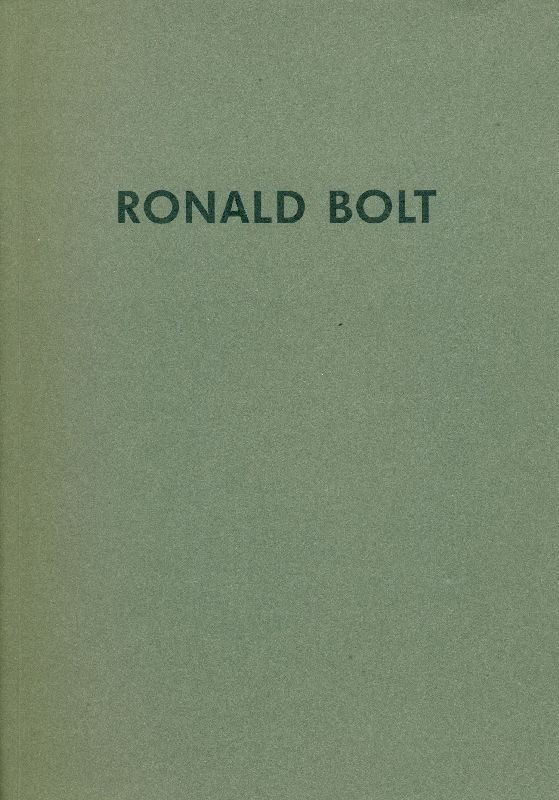 Ronald Bolt. Arbeiten 1988-1989 | Immagine principale