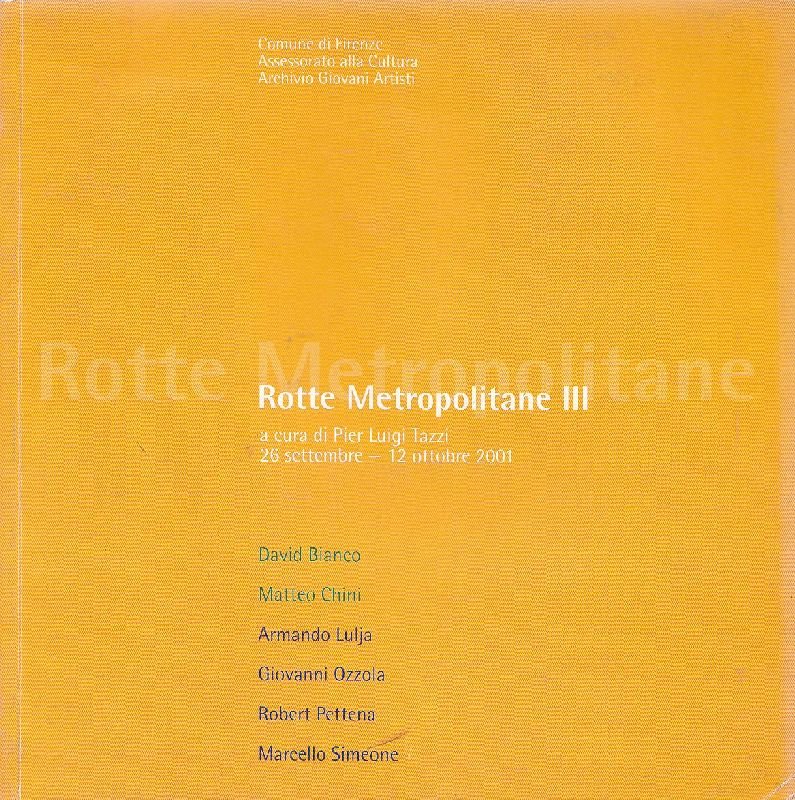 Rotte metropolitane III | Immagine principale