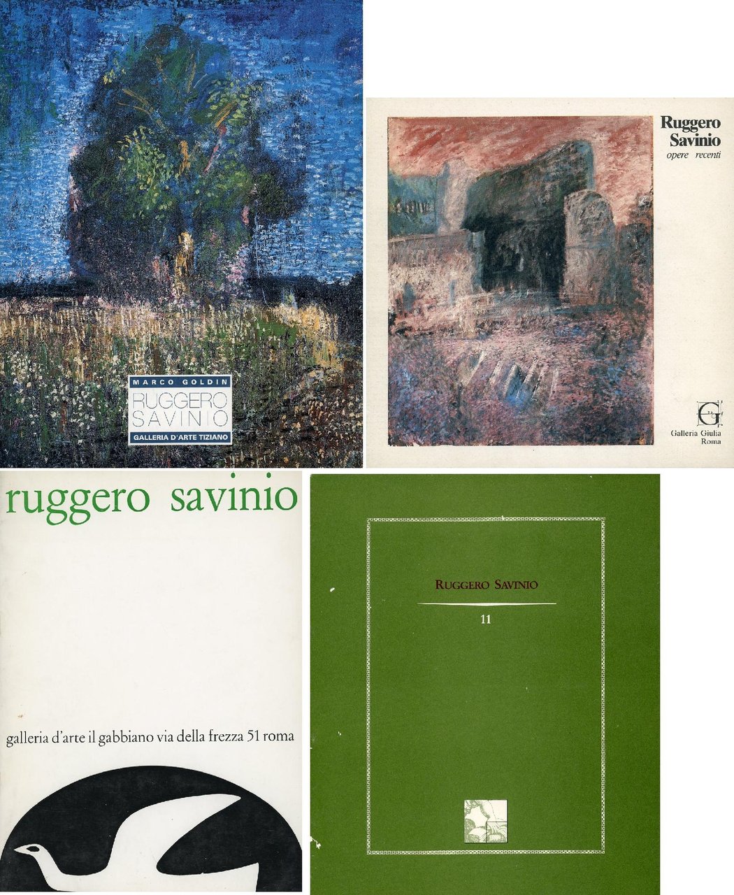 Ruggero Savinio, Galleria d'arte Tiziano, 1993 | Immagine principale