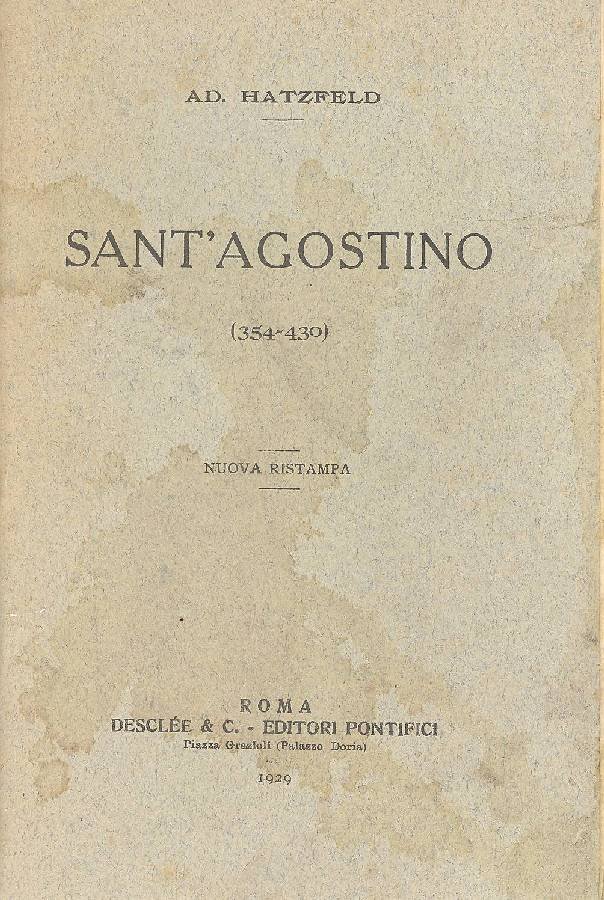 Sant&amp;#39;Agostino (354-430) | Immagine principale