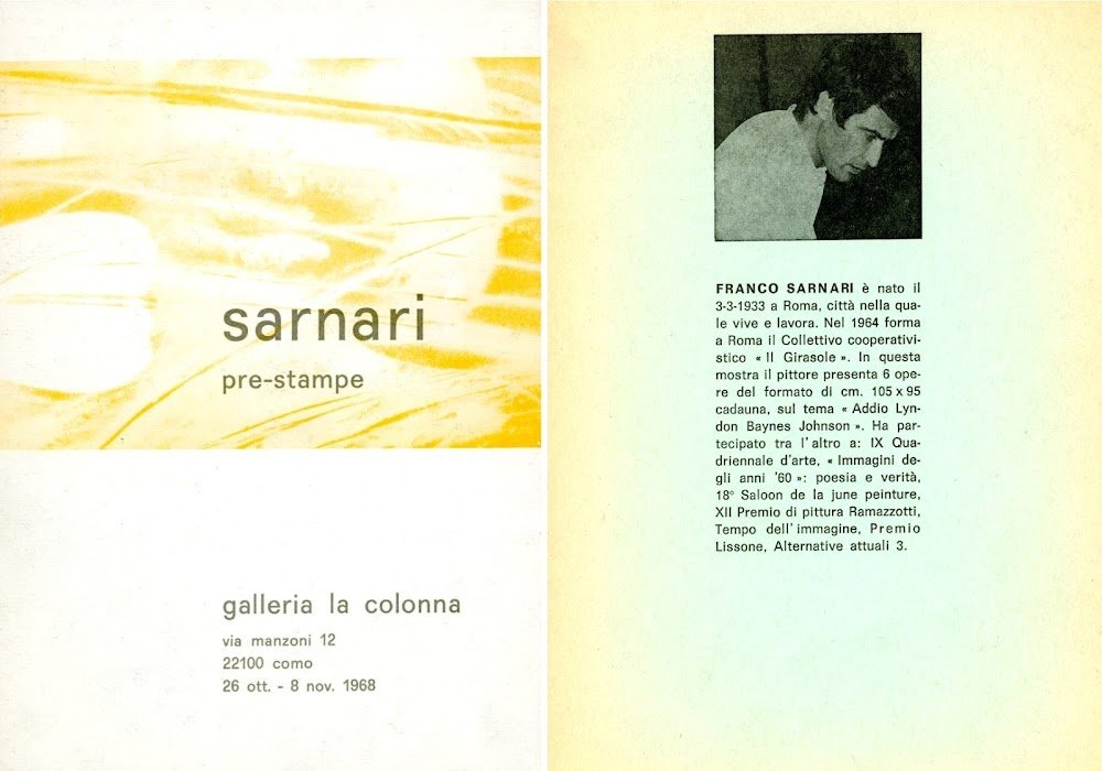 Sarnari. Pre-stampe | Immagine principale