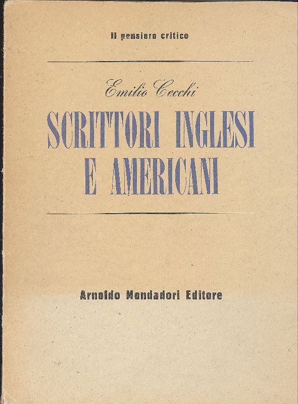 Scrittori inglesi e americani | Immagine principale