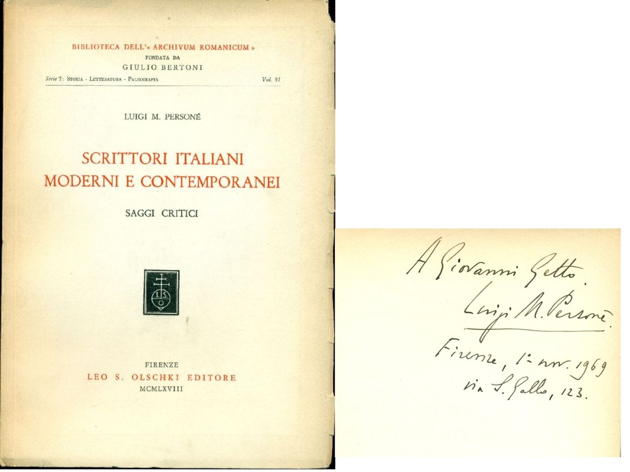 Scrittori italiani moderni e contemporanei | Immagine principale