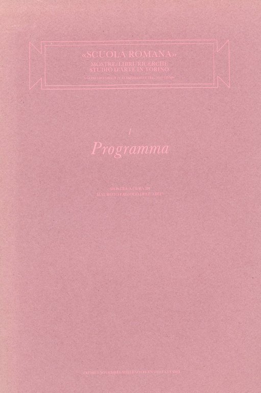Scuola romana. 1 Programma + 6 "Z" | Immagine Gallery 2