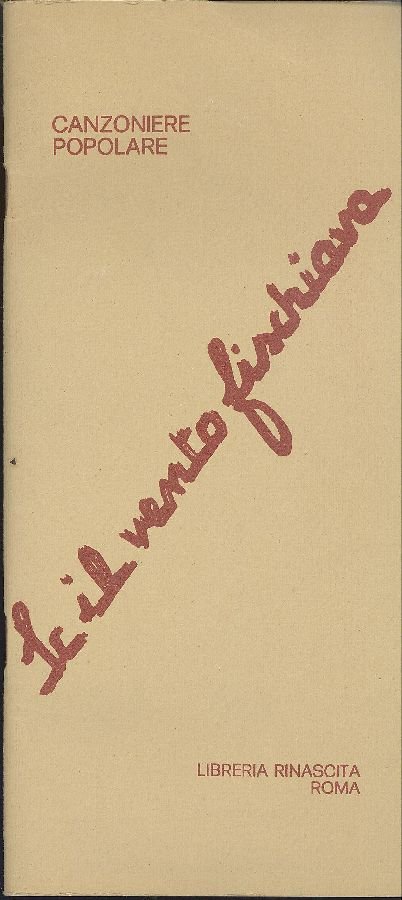Se il vento fischiava. Canzoniere popolare | Immagine principale