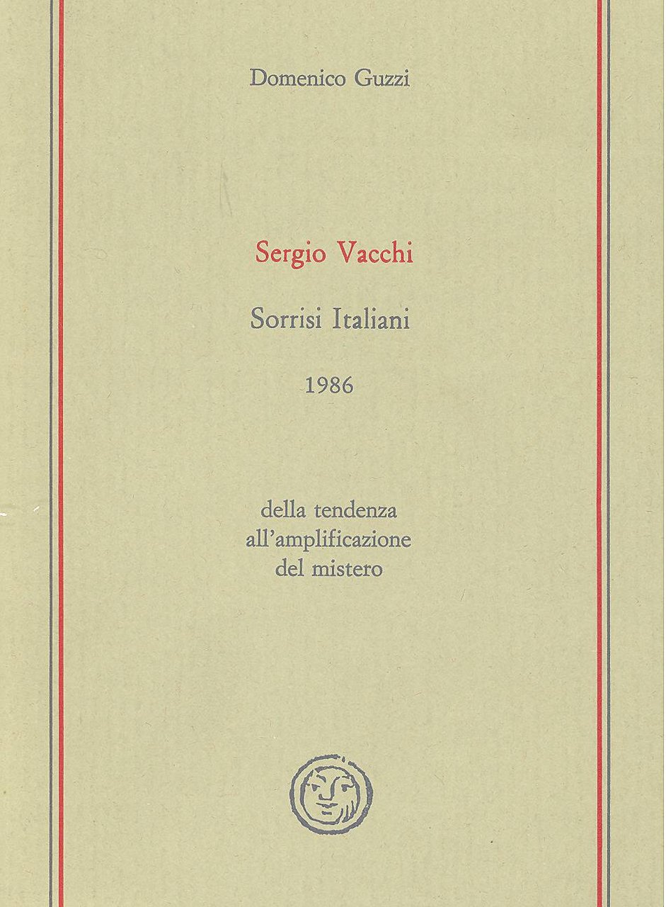 Sergio Vacchi. Sorrisi italiani 1986 | Immagine principale