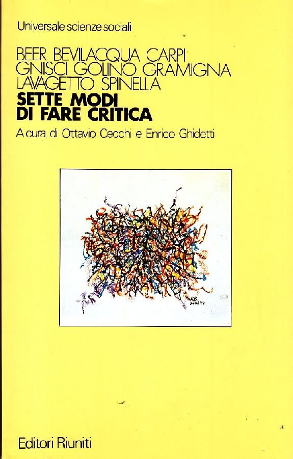 Sette modi di fare critica | Immagine principale