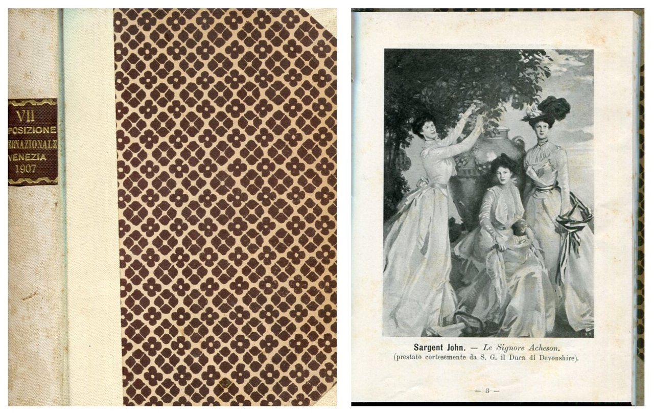 Settima Esposizione Internazionale d'Arte della città di Venezia 1907. Catalogo | Immagine principale