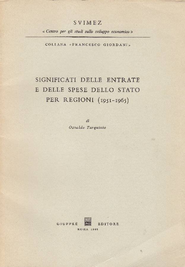 Significati delle entrate e delle spese dello Stato per regioni … | Immagine principale