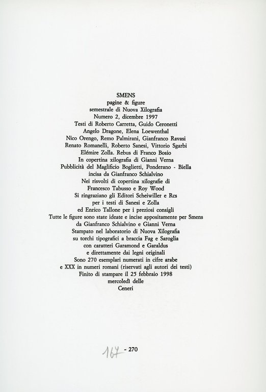 Smens II. Bene e Male. Dicembre 1997 | Immagine Gallery 5