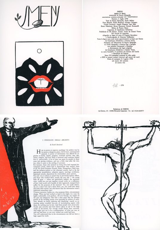 Smens III. Verità e Menzogna. Luglio 1998 | Immagine Gallery 2