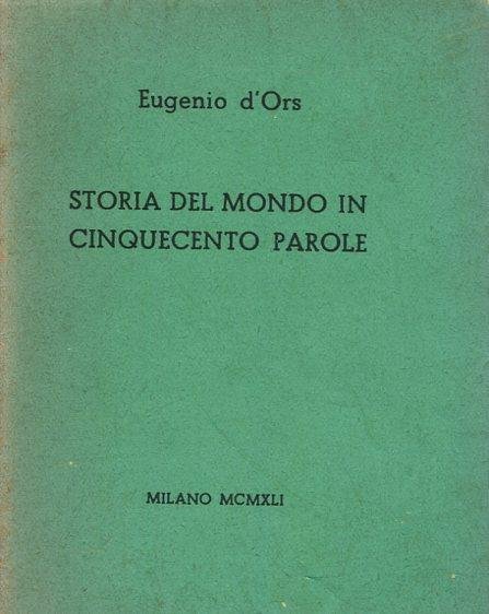 Storia del mondo in cinquecento parole | Immagine principale
